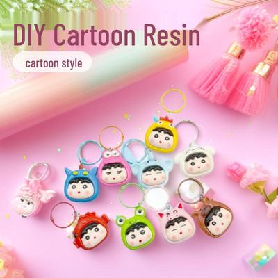 Resin-Verkleidungsreihe: Süße DIY-Aufkleber, Haar-Accessoires, Schlüsselanhänger und Schmuck-Ornamente