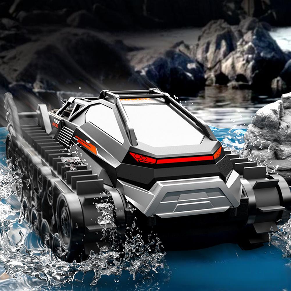 RC Car For Kids 2.4G Remote Control Tracked Climbing Car Electric Armored Vehicle Toys Birthday Gifts For Boys Girls