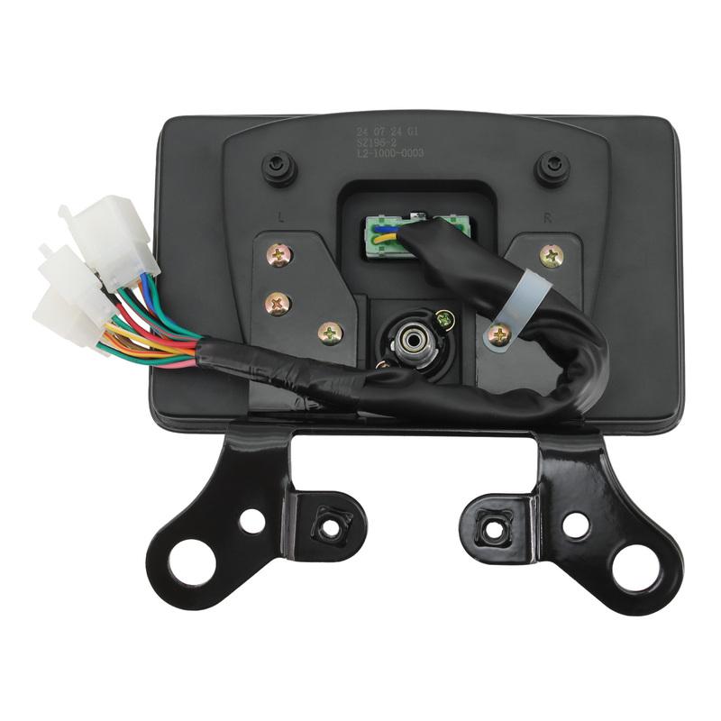 Motorcycle trument for Honda EX5 Large Dashboard Speedometer ODO TRIP 0-12000RPM Tachometer Fuel Gauge Time Voltage