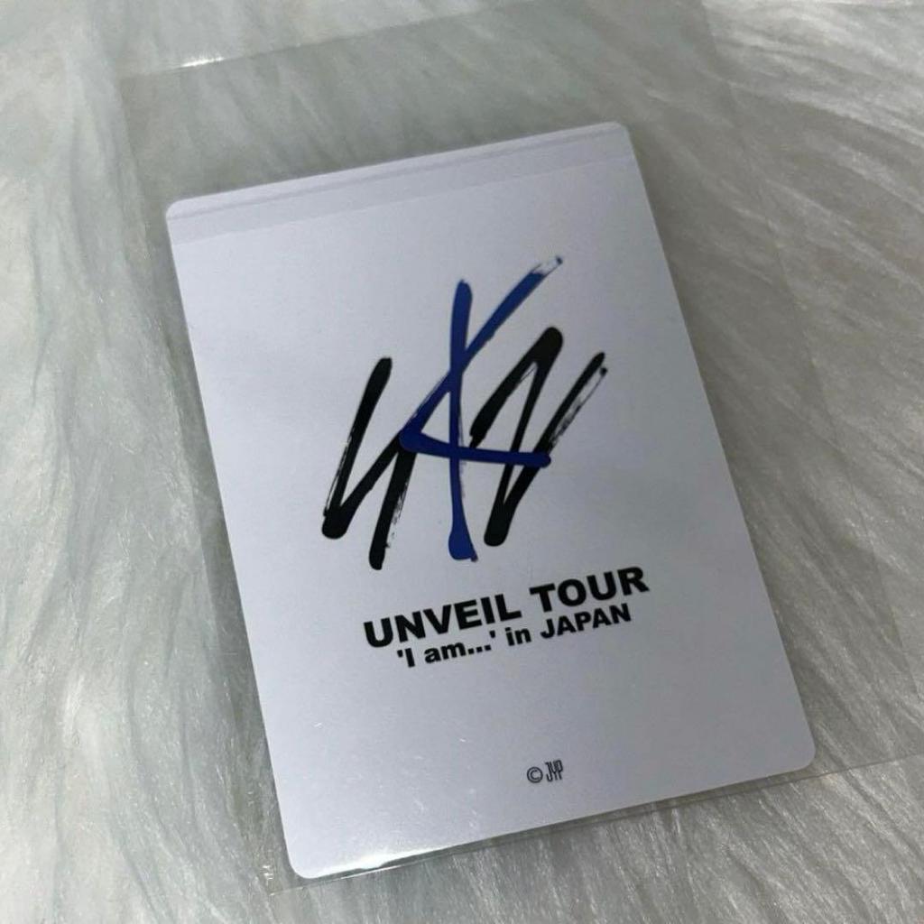 [USED] Stray Kids Bang Chan Unveil Random Trading Card