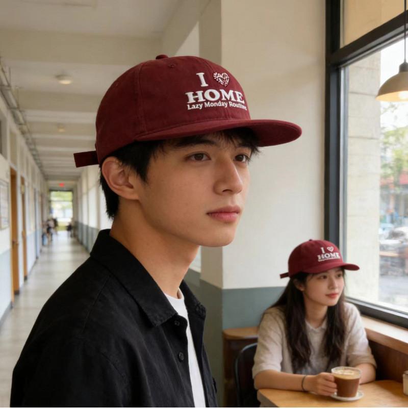 Hip Hop Bestickte Baseballkappe Mit Sonnenschutz Für Lässige Streetwear