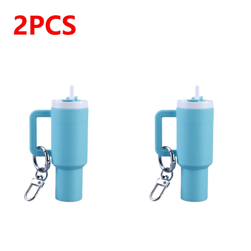 Mini Cup Keychain Mini Tumbler Keychain Cute Tumbler Key Ring Handbag Charms Key Ring Mini Keychain Pendant for Handbag Decor