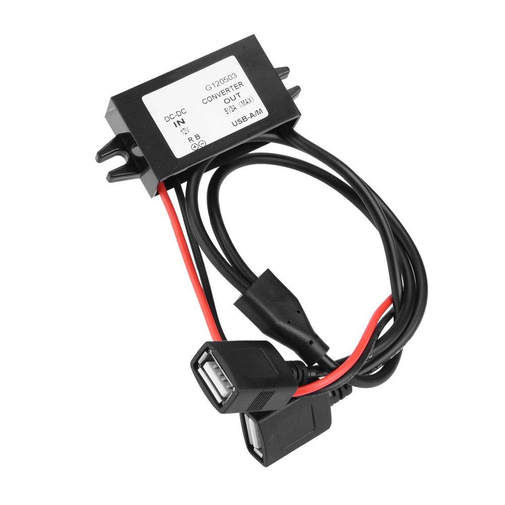 Y miko DC-DC Converter Buck, 5V 3A Dual USB Buck Converter Power Transformer Module