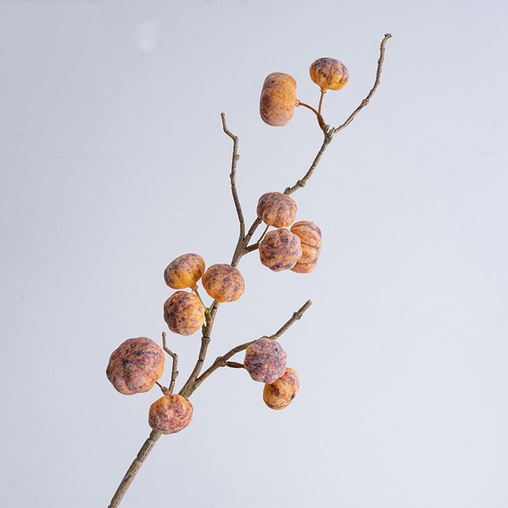 Handmade Artificial Pumpkin Branches Realistic Fake Plants Simulation Pumpkin  Fall Decor