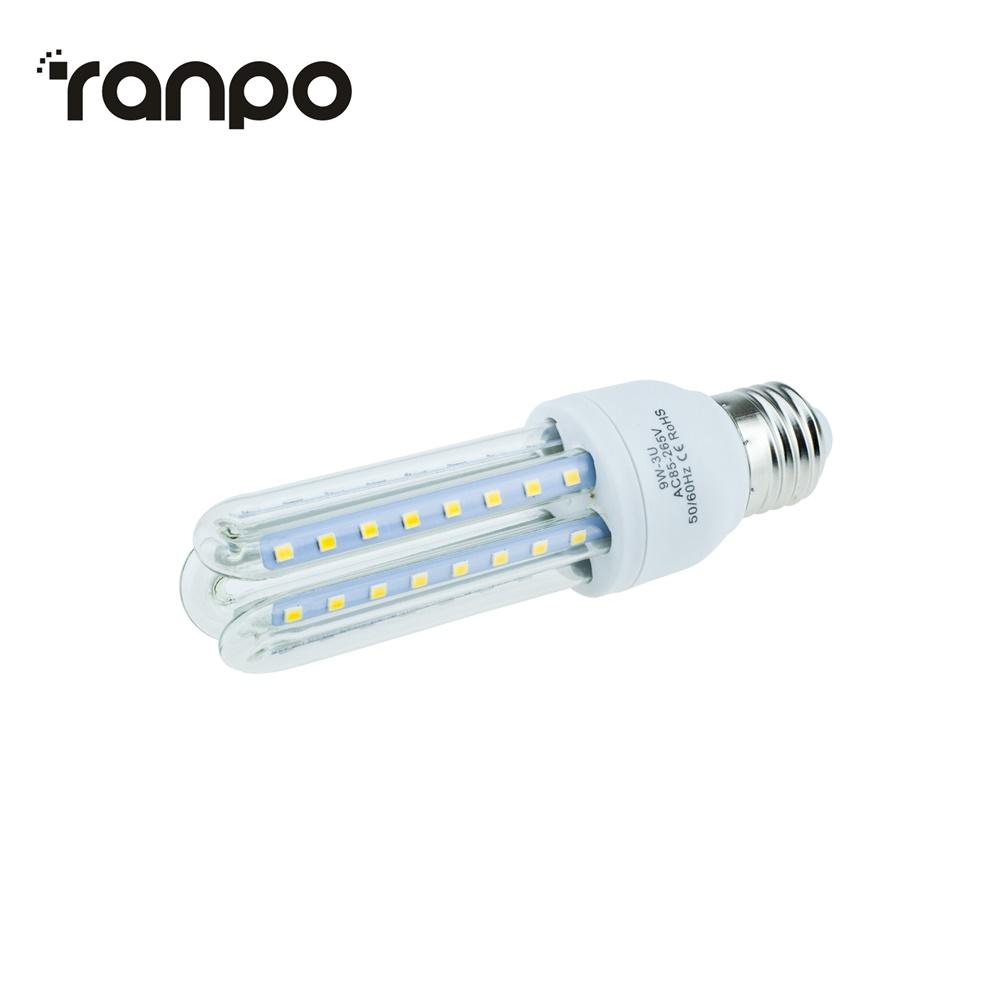 3W 5W 7W 9W 12W Energy Saving E27 LED Corn Light Bulbs U Tube Fluorescent Neon Flood Lights 220V 110V Home Lamps 360° Lighting