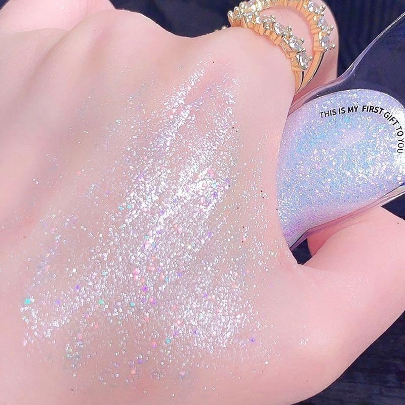 Liquid Eye Shadow Liquid Shiny Eyeshadow Monochrome Eye Shadow Glitter Pearl Brightening Eye Makeup Cosmetics