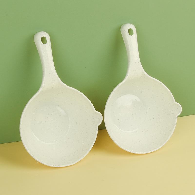 Domácí plastová naběračka na vodu s dlouhou rukojetí, zesílená pro kuchyň a koupelnu, víceúčelová, nárazuvzdorná, koupací a prací naběračka