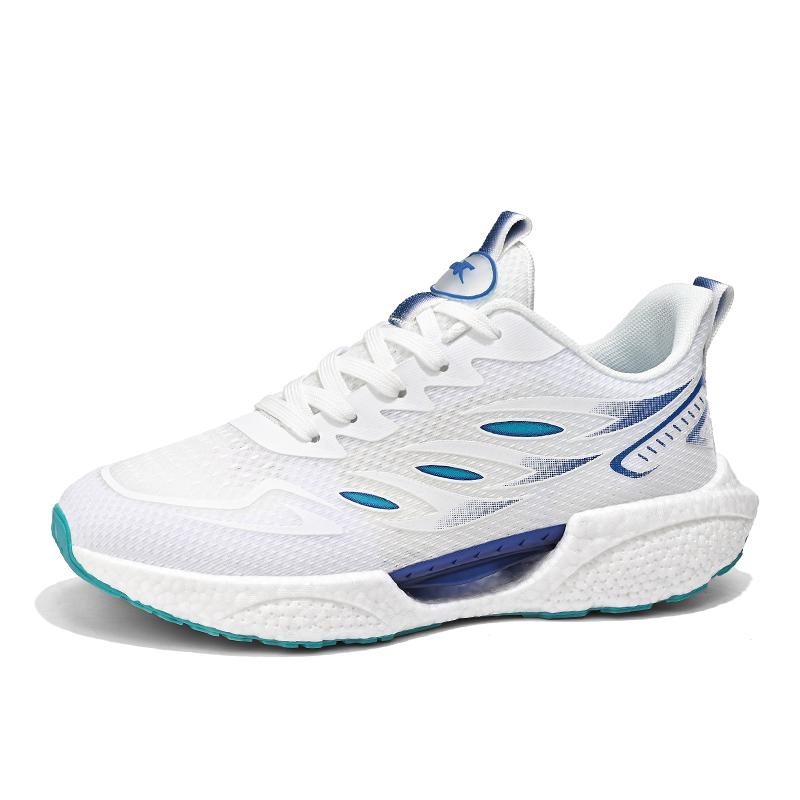 Student Sneakers Men's Non-slip Lightweight Breathable Running Shoes Women's Popcorn Soft-sole Cushioned Jogging Shoes