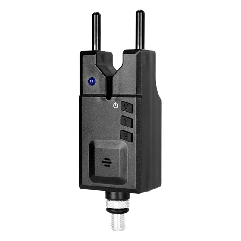 Waterproof Fishing Alarm Adjustable Tone Sensitivity Plastic Construction High Output Speaker LED Signal For Anglers 1