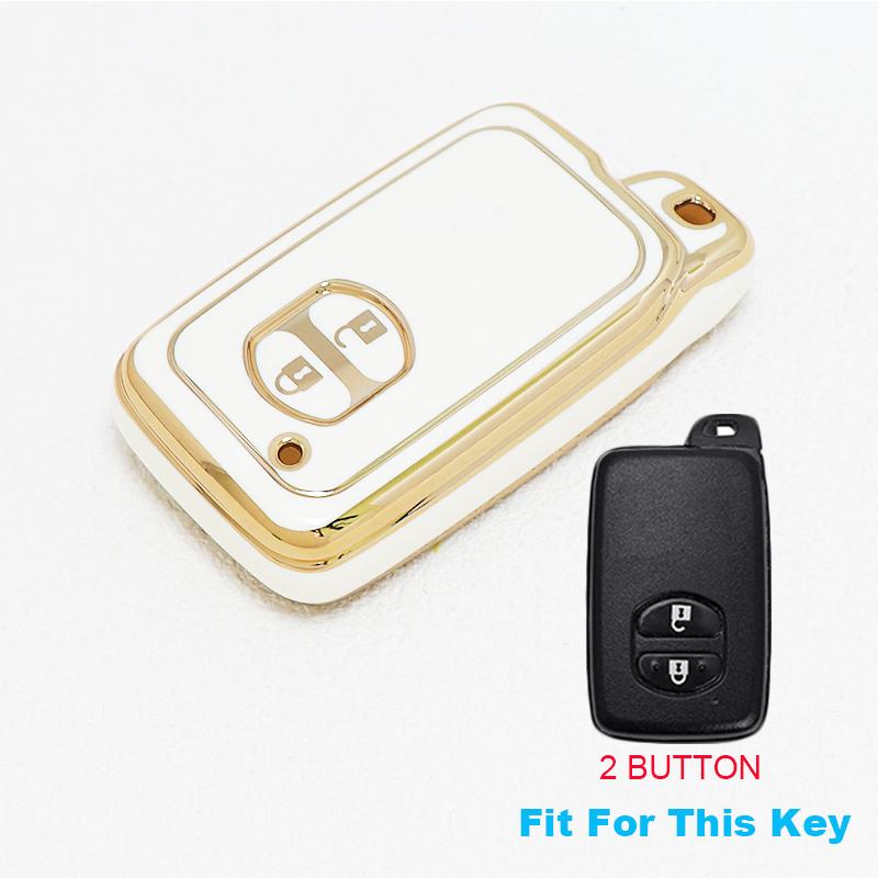 Suport husă carcasă pentru Toyota Yaris Corolla Vitz RAV4 Land Cruiser Camry Highlander Prado Prius Carcasă telecomandă auto fob