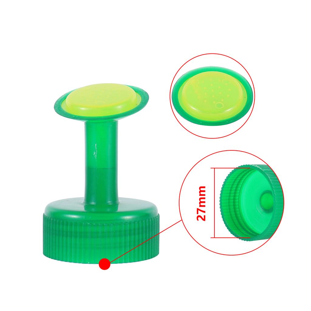 Bottle Cap Sprinklers Double-Headed Sunflower Watering Sprayers Drink Bottle Water Pots For Seedling Irrigation Gardening Tools