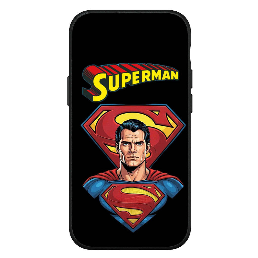 for iPhone 17 16 15 Xiaomi Poco F7 F8 X7 X6 C85 C75 C71 M8 Redmi Note 14 13 12 11 Pro Max 14C 13C 15C A4 Phone Case Cartoon Super Hero Supermans Man