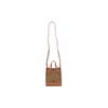 Bally Vintage Logo Leather Tote Bag Women Tote Bags Brown 6306501