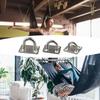 Stainless Steel Eye Plates for Secure Wall Ceiling Mounting Hammock Hook Hanger Outdoor Indoor Use Rustproof Deck Plates