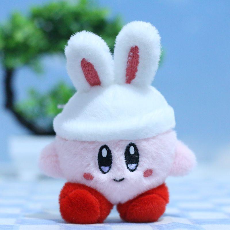 Süßer Kirby Verkleidungs-Hase Schlüsselanhänger Plüschtier Puppe Taschenanhänger Puppe