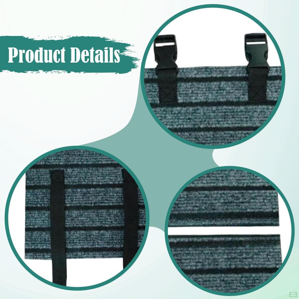 RV Step Cover Accessories Adjustable Carpet