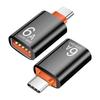 USB C auf USB Adapter OTG Kabel mit 6A Schnellladung, Kompatibel mit Telefon, Tablet, Laptop, für U Disk, Tastatur, Maus, Kartenleser