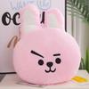 Almofada de conforto de pelúcia BTS BT21 Decoração de casa Kpop
