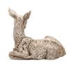 6" Deer Statue Showpiece Antique Finish Table Accent Collectible Figurines For Home Interior Decor Item Handicraft Wild Animal, Multi Colour