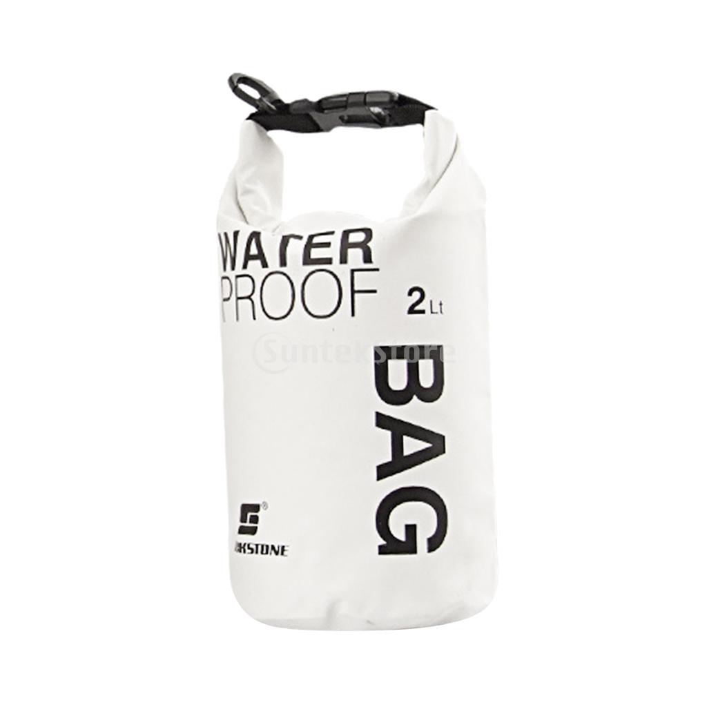 2L/5L/10L Waterproof Dry Bag Pack Sack Swimming Rafting Kayaking River Trekking Floating Sailing Canoing Boating Water Bag