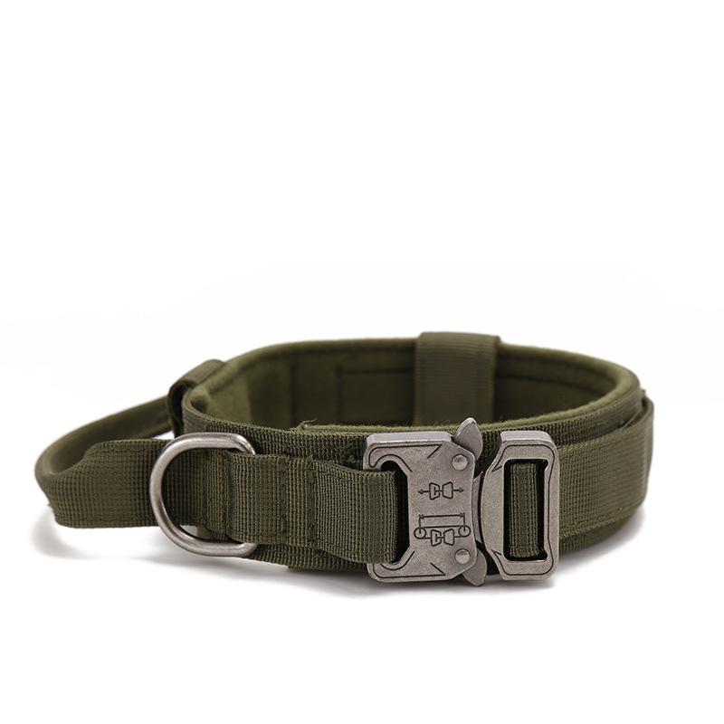 Tactical Dog Collar  Adjustable Pet Collar K9Collar Quick Release Dog Collar Medium and Large Dog Training Dog Collar