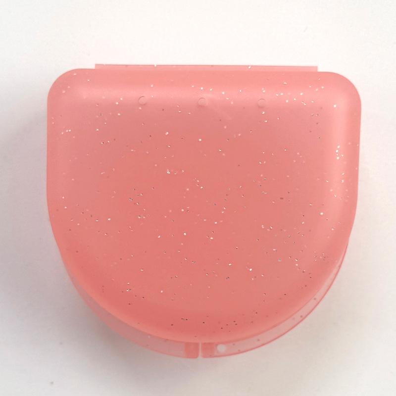 Double Layer Retainer Braces Storage Box Soaking Invisible Teeth Denture Cleaning Tooth Portable Storage Case