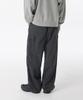 MUSINSA STANDARD Nylon One-Tuck Parachute Cargo Pants [Dark Grey]