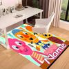 Custom Personalization Super Simple Songs Print Area Rug - Soft, Washable Non-Slip Indoor Mat,Living Room,Home&Office Decorative Rug