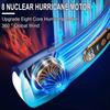 2024 Nový závěsný ventilátor na krk chlazení s magnetem na led Přenosný ventilátor na krk Typ-C Mute Multifunkční bezlistý elektrický ventilátor se světlem