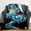 1Pc Kawaii Fantasy Creatures Blanket For Couch Bed Plush Cozy Fuzzy Blanket Super Soft Warm Blankets For Fall And Winter 0918236