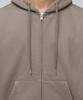 Musinsa Standard Heavyweight Oversized Hooded Sweat Zip-Up [Dusty Beige]