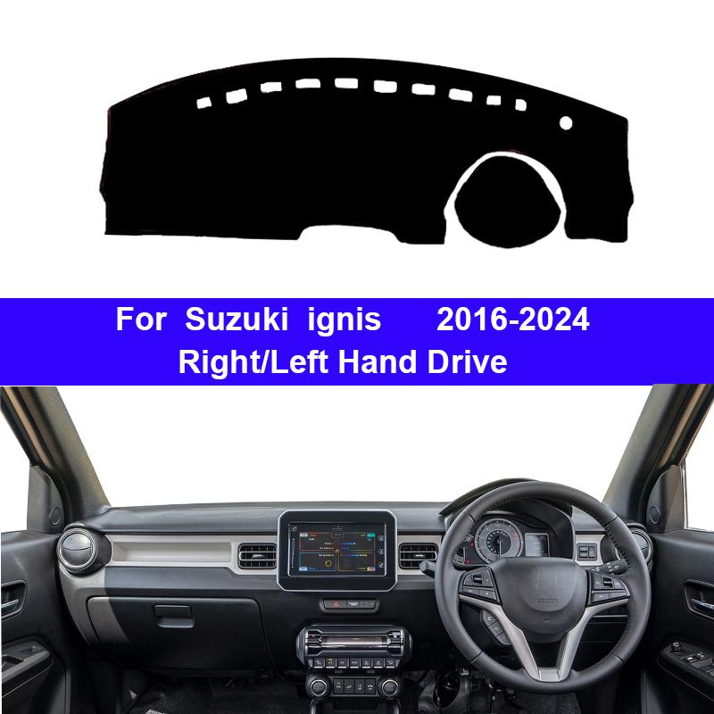 Car Dashboard Cover For Suzuki  ignis 2016 - 2026 Center Console Protector Carpet Dashmat Sun-shade Accessories 2026 2026 2026