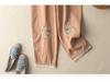 Women's Literary Retro Cotton Embroidery Casual Pants with Lace Trim - Slimming, Loose, and Thin Style for Summer 2023.