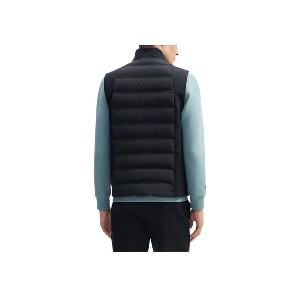 New FILA Vests Men's Jet Black F11M443909F-BK