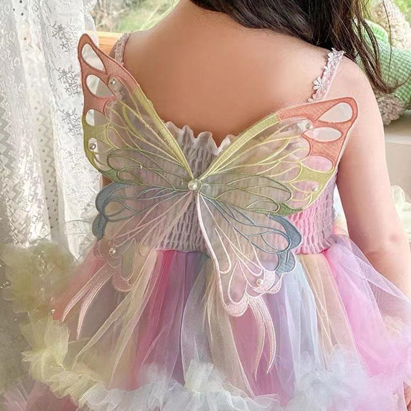Lace Embroidered Butterfly Patch DIY Sewing Clothing Applique Collar Organza Fabric Patches Dress Decoration Accessories 1pc