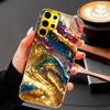 New Model Atmosphere Simplicity High-end Electroplating Glass PhoneCase for Samsung Galaxy S26 S25 S24 S23 S22 S21 FE,Ultra,Plus