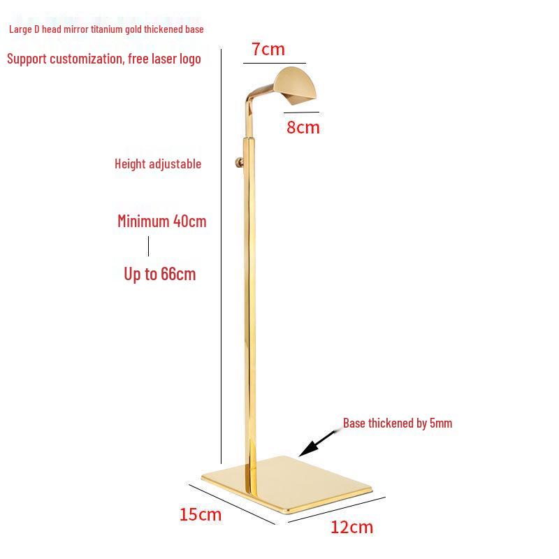 Stainless Steel Handbag Display Stand and Hanger for Tote Bags