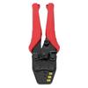 Ratchet Crimping Tool Alloy Steel Wire Terminal Crimper with Comfortable PC Handle for Non Insulated Terminals 1.25mm²