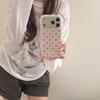 Colorful Polka Dot Drop-Proof iPhone 14/13 Pro Max Case with Rounded Edges.