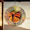 10 Inch Hanging Wind Spinner with 360 Degree Hook for Balcony Garden Decor Spring Summer Outdoor Decoration