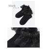 Short socks for formal frilly lace short [Arisana] kids, girls, socks, white, black, school, socks, white, medium,