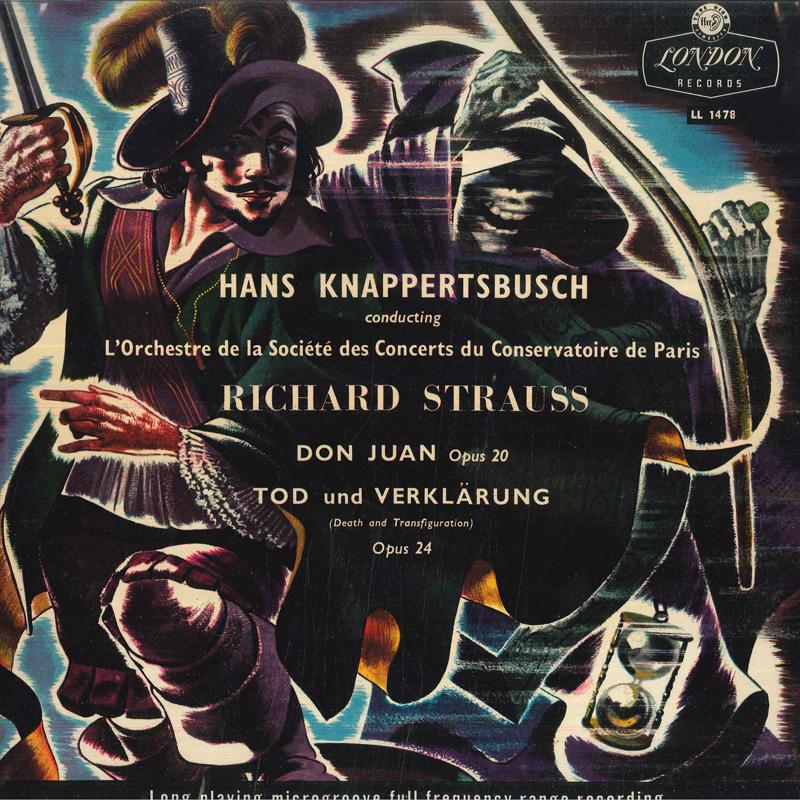 

LP Record HANS KNAPPERTSBUSCH, L ORCHESTRE DE - R Strauss Don Juan Op20 / Tod Und V LL1478 LONDON US Classical Used