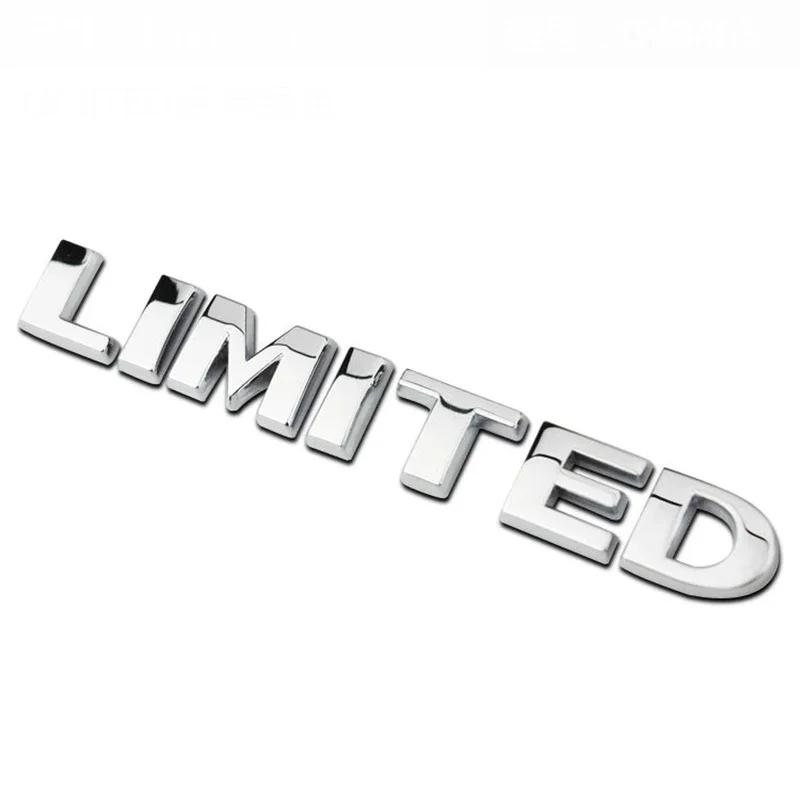 3D Metal 4x4 Limited Logo Badge Rear Trunk Emblem Sticker Car Decals for Jeep Grand Cherokee Overland Compass Wrangler
