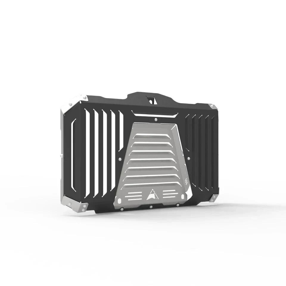 Radiator Guard Fits Royal Enfield Himalayan 450 | Black - Silver
