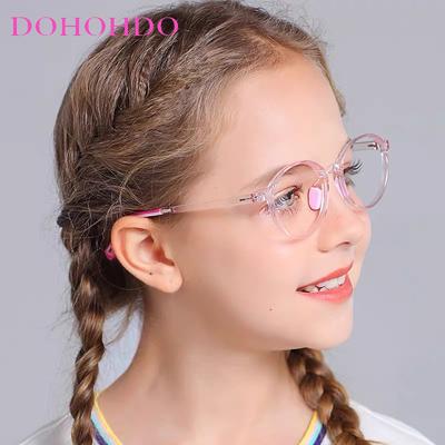 New Anti-blue Light Kids TR90 Glasses Children Boys Girls Computer Eye Protection Eyeglasses Prescription Kids Glasses Eyewear