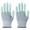Breathable, Knitted, Protective Gloves, Striped, Anti Slip Gloves, Wear-resistant, Work Gloves, High Elasticity, Nylon Gloves