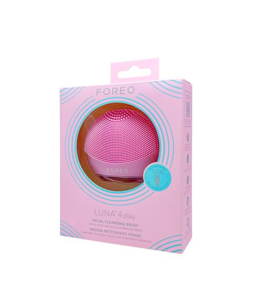 FOREO Limpador Facial de Silicone Vibratório Luna 4 Play (Rosa)