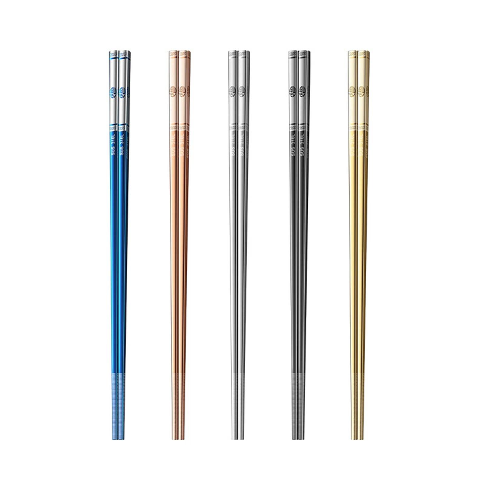 

Japanese Reusable Chopsticks Natural Wooden Chopsticks 5pcs Set