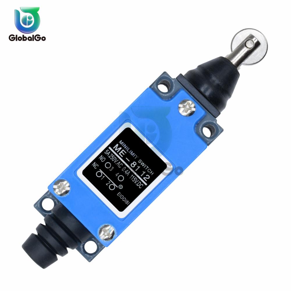 ME-8108 8104 8107 8122 8166 8111 8112 9101 Limit Switch Rotary Adjustable Roller Mini Limit Switches TZ-8108 AC 250V 5A NO NC