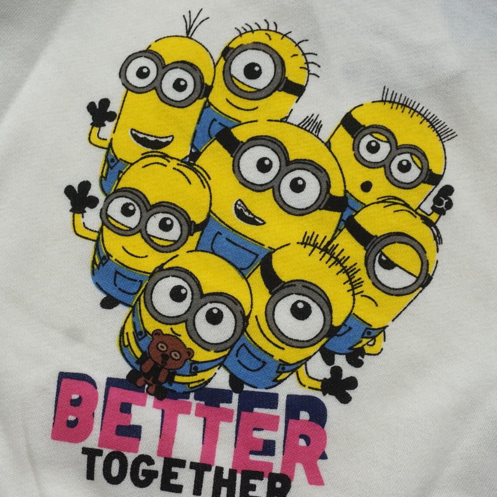 Takihyo Minions Sweatshirt with Tie-Down Sleeves, Kids' Clothing for Boys and Girls, Charcoal/Green, 221201407